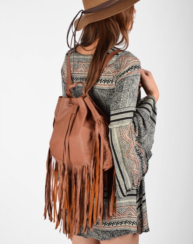 Cleobella Fringe Backpack at 