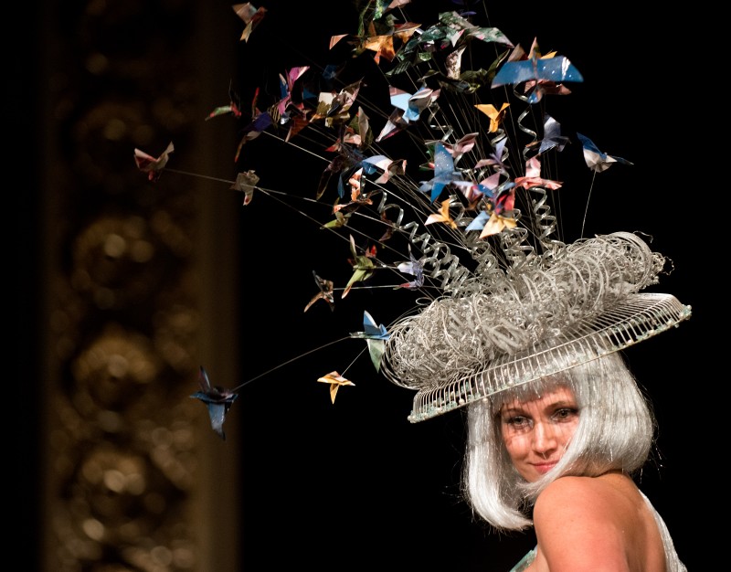 Trashion show: Recycled trash into fashion