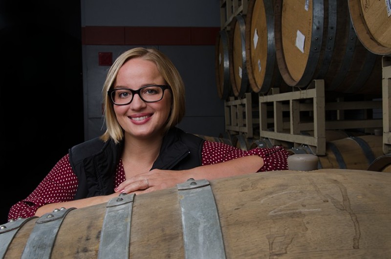 Amy Ludovissy, winemaker at Viansa Winery (Photo courtesy of Viansa Winery)