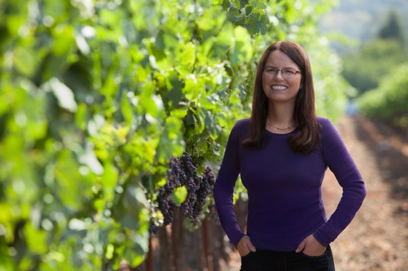 Margo Van Staaveren, winemaker at Chateau St. Jean (Photo courtesy of Chateau. St. Jean)