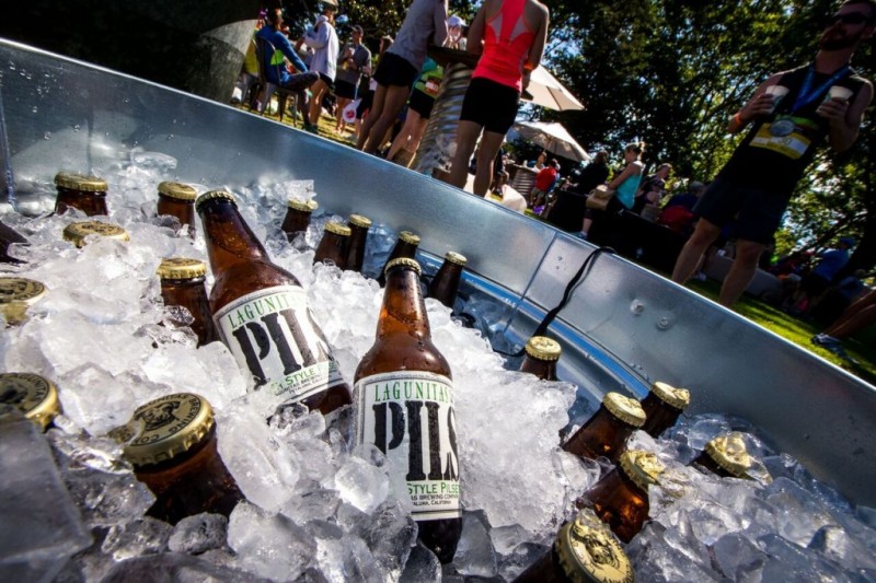 Lagunitas Brewing Company beer at a party 