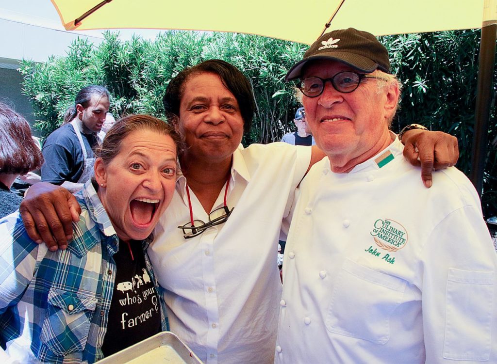 Chefs Duskie Estes, Evelyn Cheatham and John Ash. heather Irwin/PD