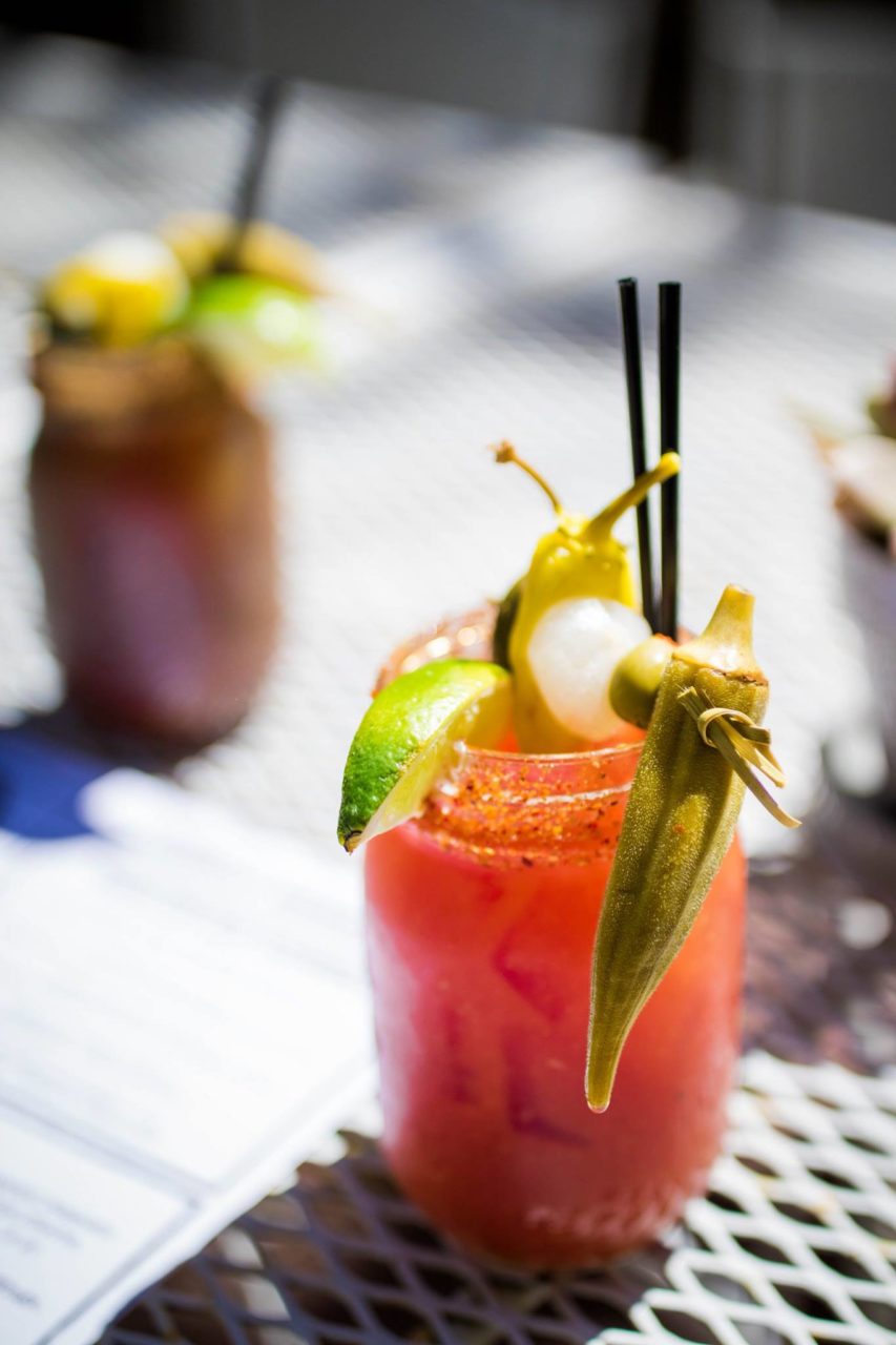 Bloody Marys at Rocker Oysterfellers in Valley Ford. (Rocker Oysterfellers)