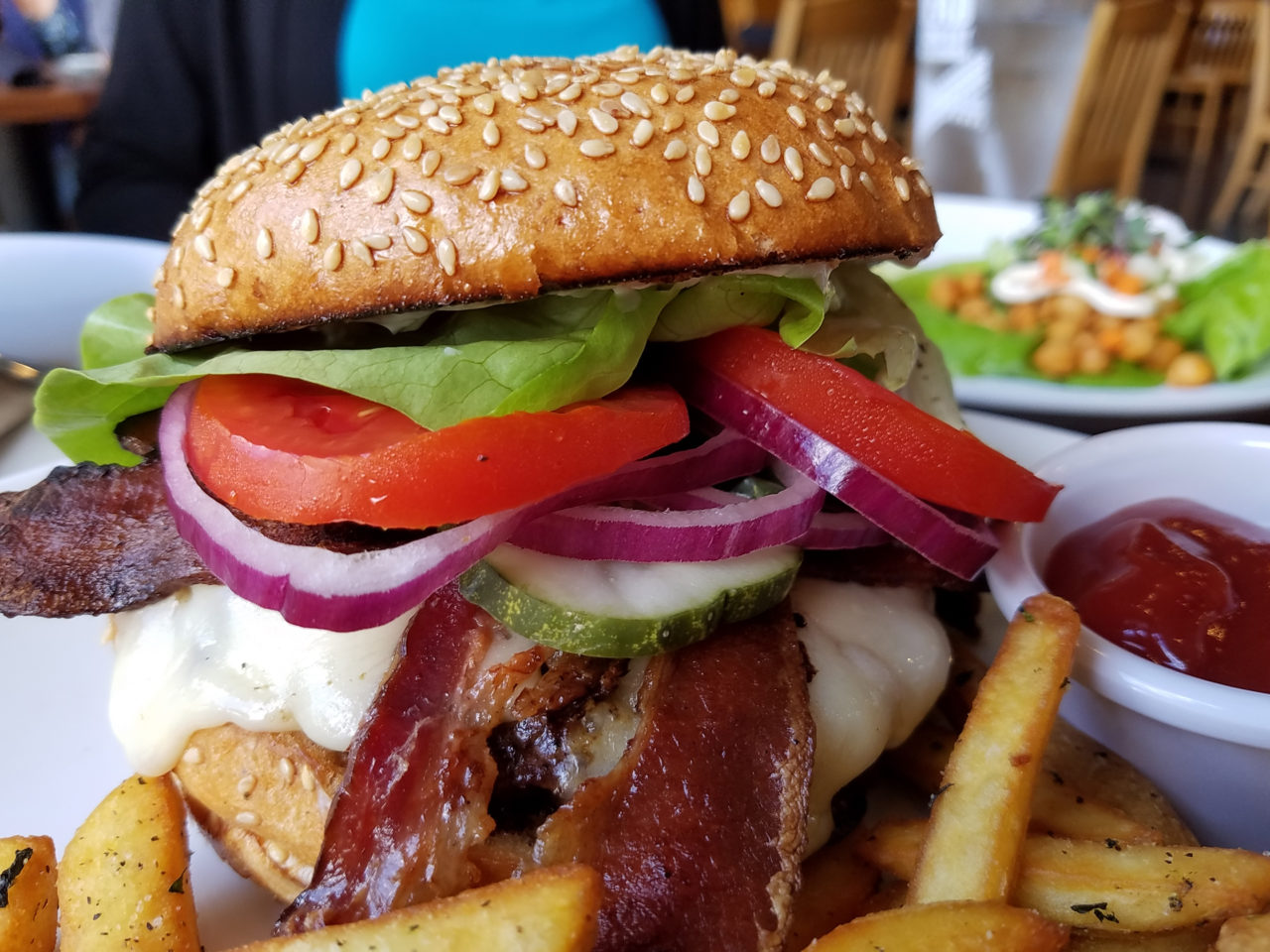 The 2 Tread Burger at at 2 Tread Brewing Company in downtown Santa Rosa. Heather Irwin/PD