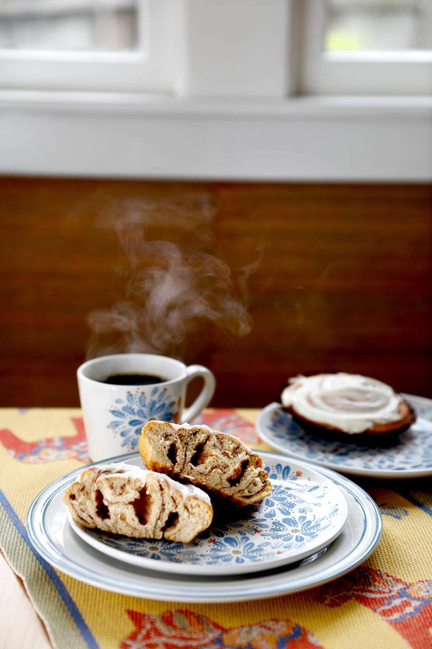In Sweden a '"fika break" is a mid-morning or mid-afternoon break often enjoyed with coffee and cinnamon buns or pastries. Photo taken in Santa Rosa on Tuesday, May 22, 2018. (Beth Schlanker/ The Press Democrat)