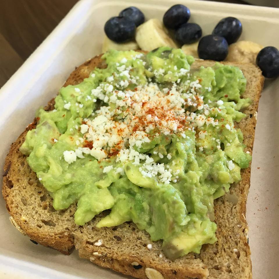 El Huerto avocado toast