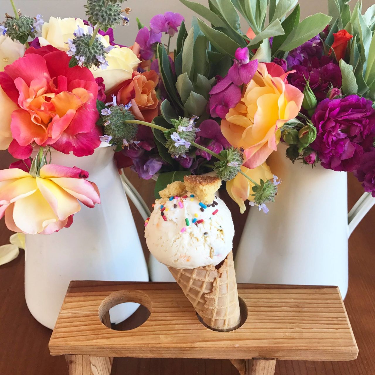 Ice cream from Nimble & Finn's