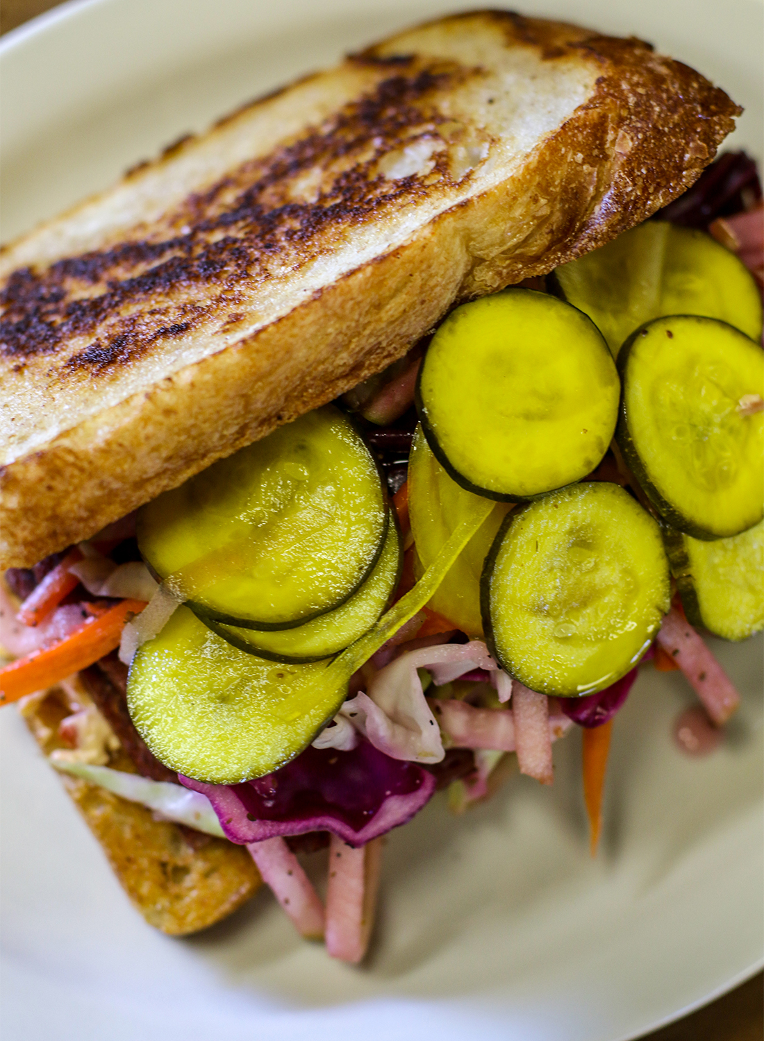 Bologna sandwich at Old Possum Taproom and Kitchen in Santa Rosa. Heather Irwin/PD