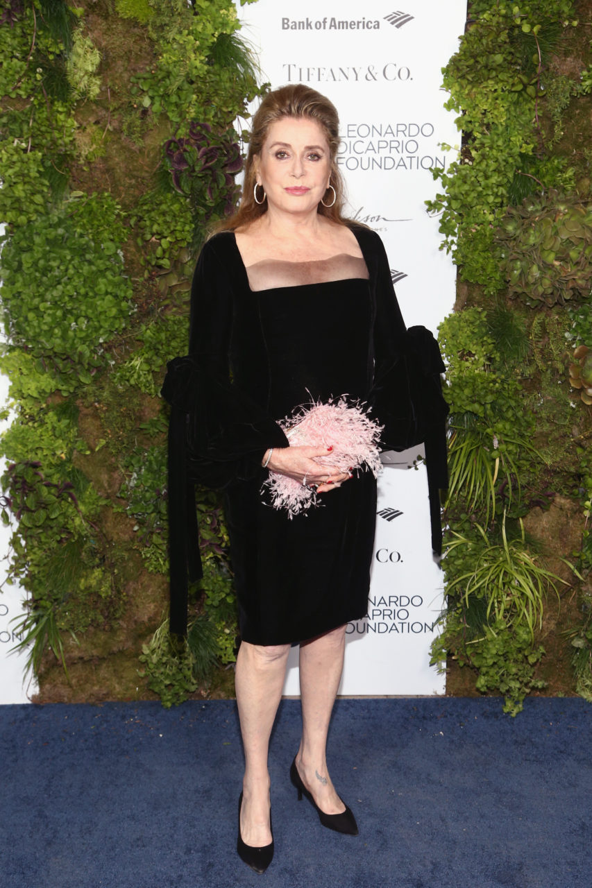 SANTA ROSA, CA - SEPTEMBER 15: Catherine Deneuve arrives at the Leonardo DiCaprio Foundation Gala at Jackson Park Ranch on September 15, 2018 in Santa Rosa, California. (Photo by Tommaso Boddi/Getty Images for Leonardo DiCaprio Foundation)