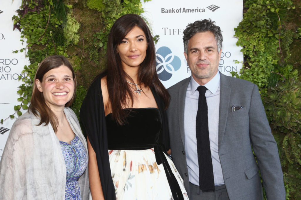 SANTA ROSA, CA - SEPTEMBER 15: (L-R) Katie Jackson, Julia Jackson and Mark Ruffalo arrive at the Leonardo DiCaprio Foundation Gala at Jackson Park Ranch on September 15, 2018 in Santa Rosa, California.