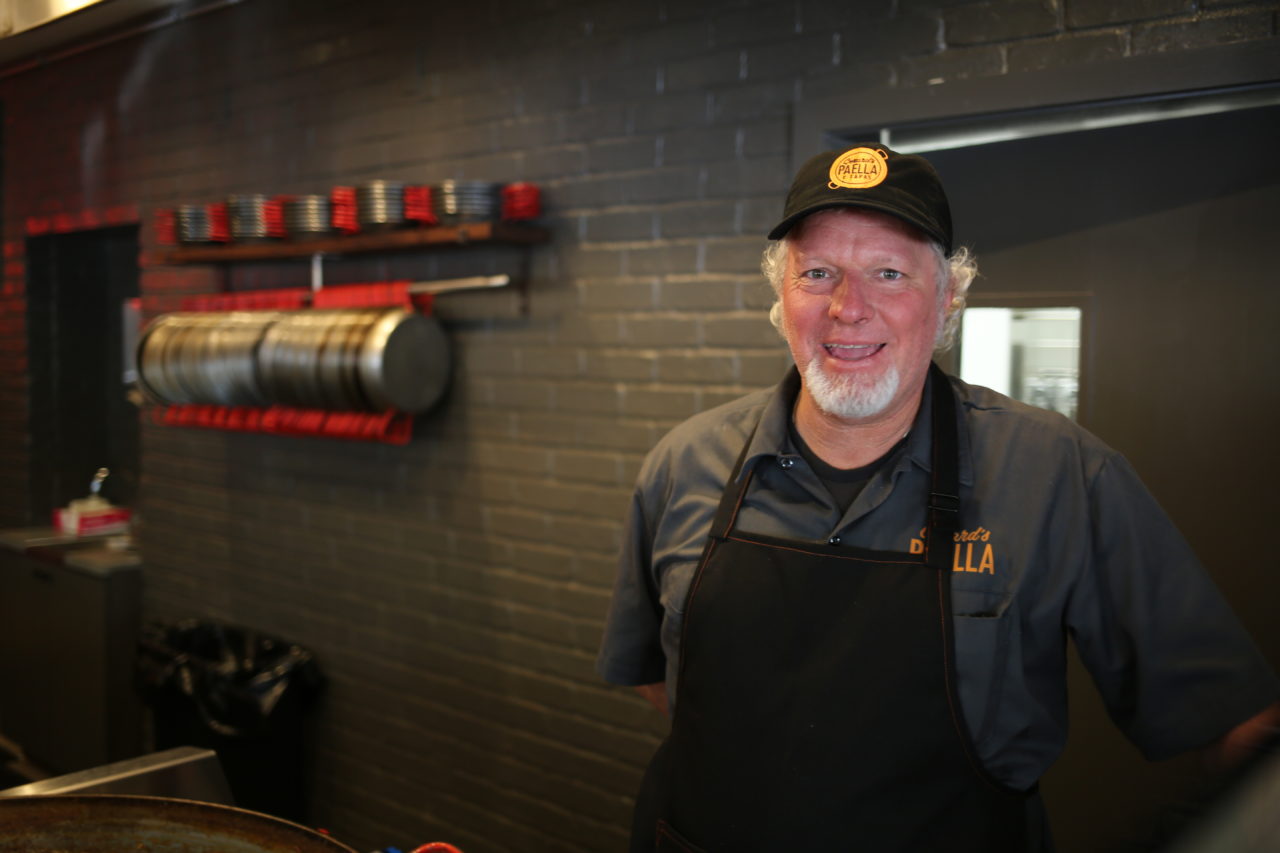 Gerard Nebesky, owner of Gerard's Paella y Tapas in Santa Rosa. Photo by Shana Bull. 