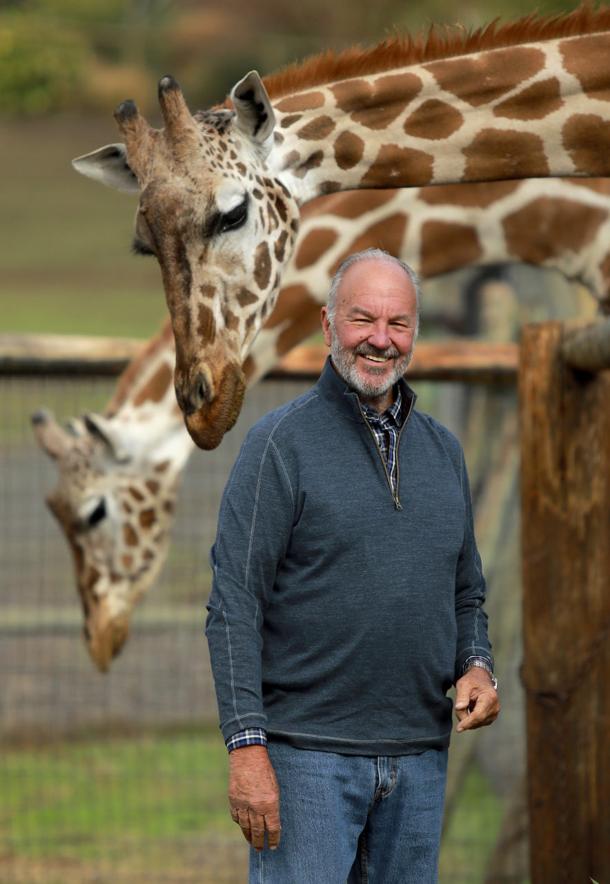 Safari West owner Peter Lang. (photo by John Burgess/The Press Democrat)