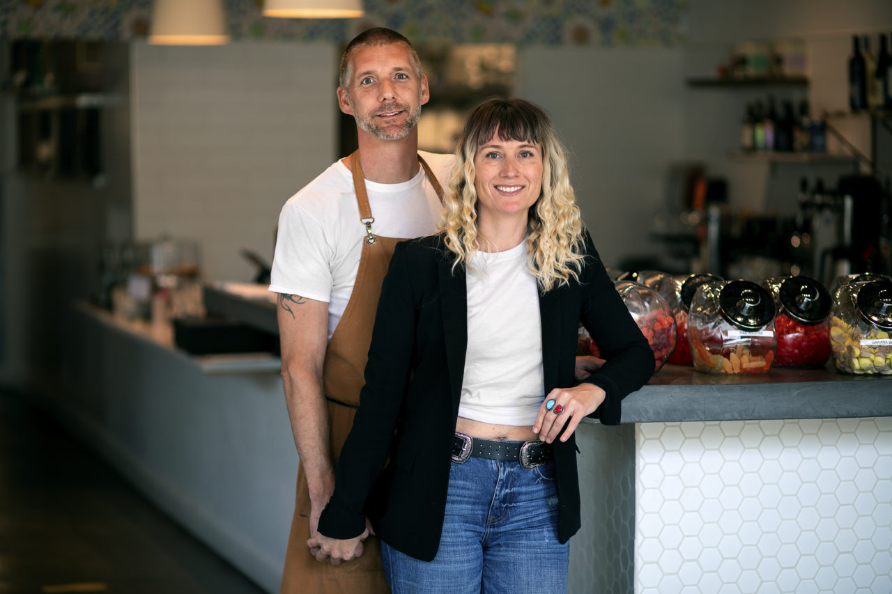 Roberth (cq) and Andrea Sundell, owners