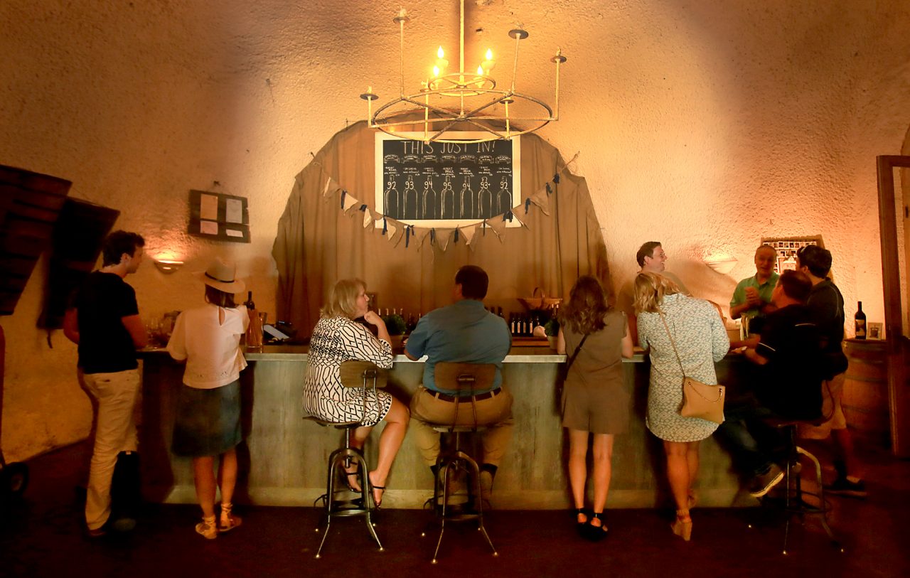 Bella Vineyards and Wine Caves: Get a taste of The Great Outdoors at Bella, whose return to Passport is cause alone for celebration! Sing campfire favorites, enjoy an underground forest, and savor barbecue -- an excellent pairing with their phenomenal wines.(Photo by Kent Porter)