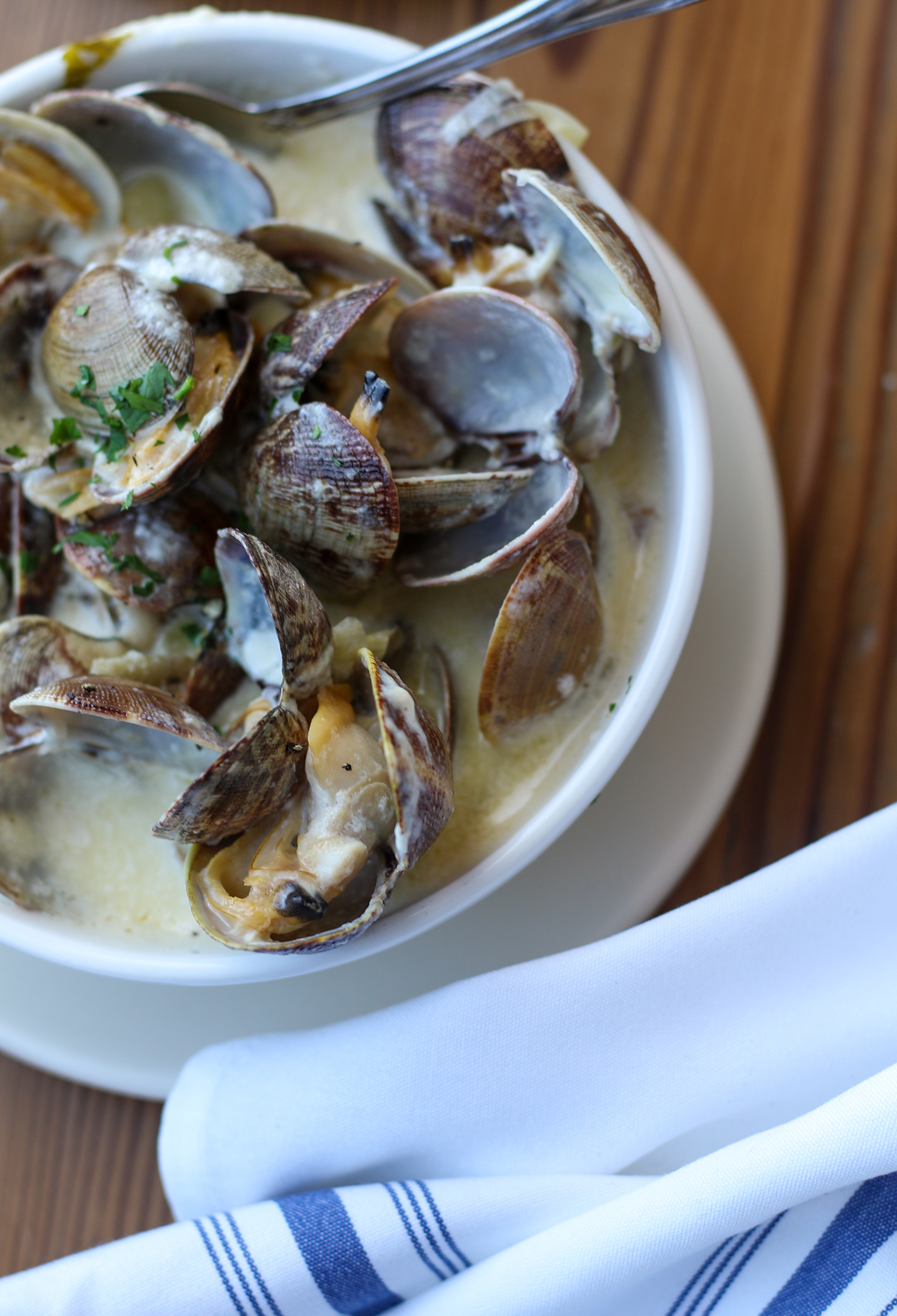 Clam chowder at Tony’s Seafood in Marshall. Heather Irwin/PD