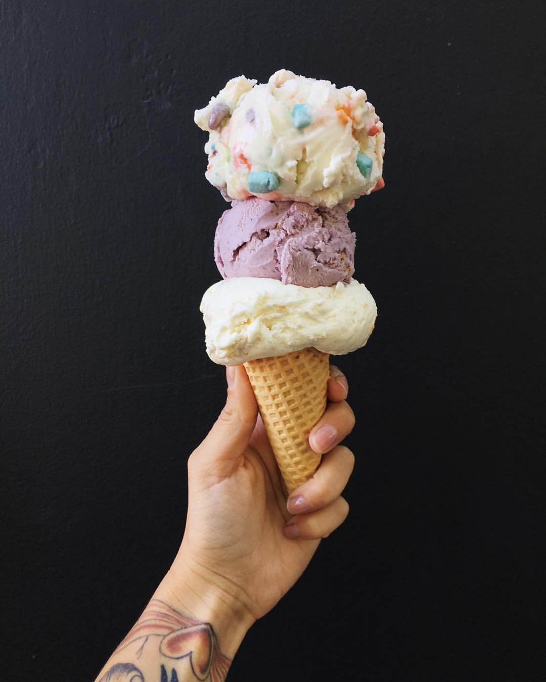 Ice cream cone from Noble Folk 
