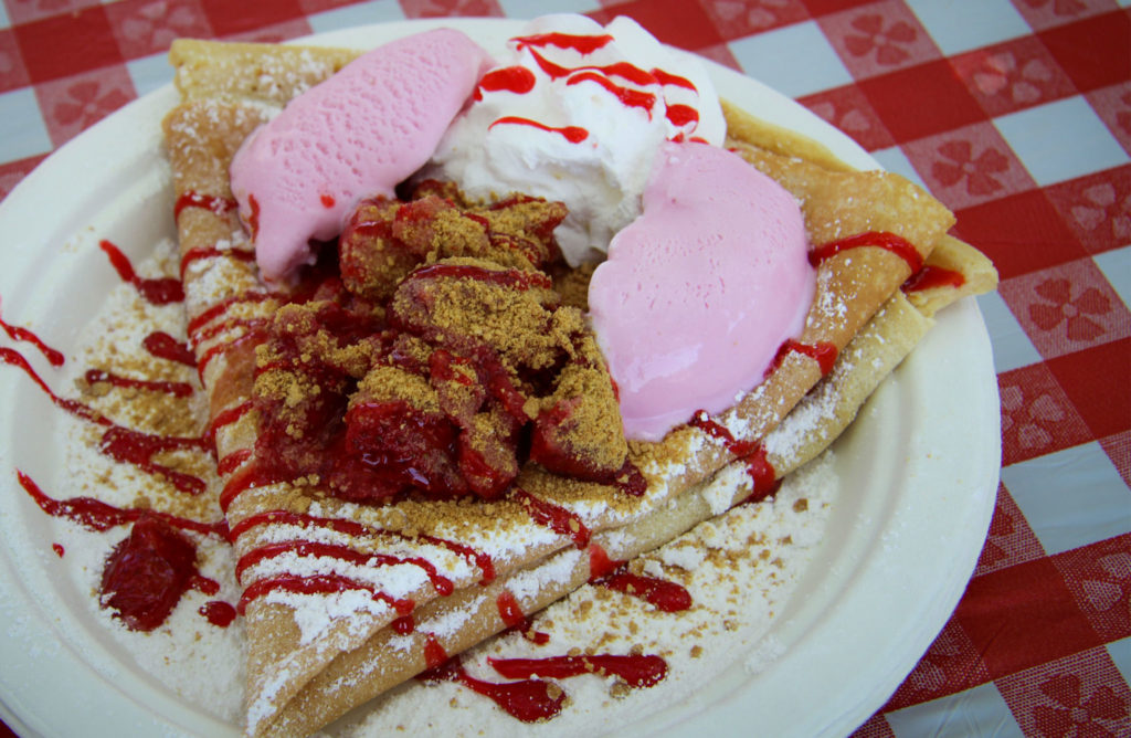 Crepes at the Sonoma County Fair. (Heather Irwin)