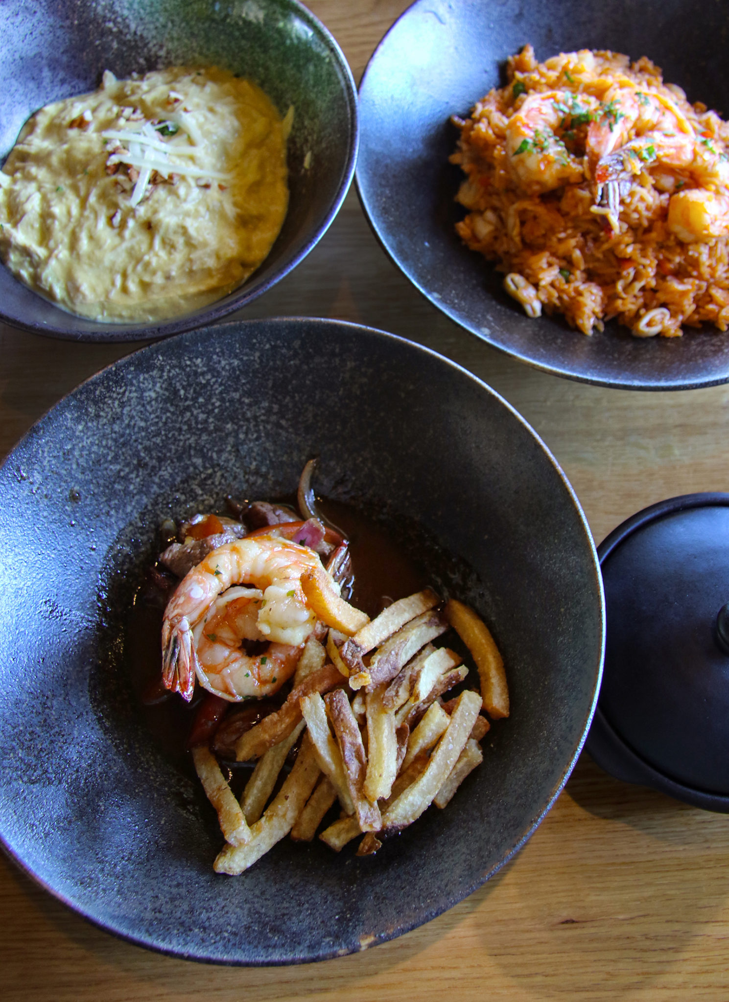 Lomo saltado mixto at Ayawaska in Petaluma. Heather Irwin/PD