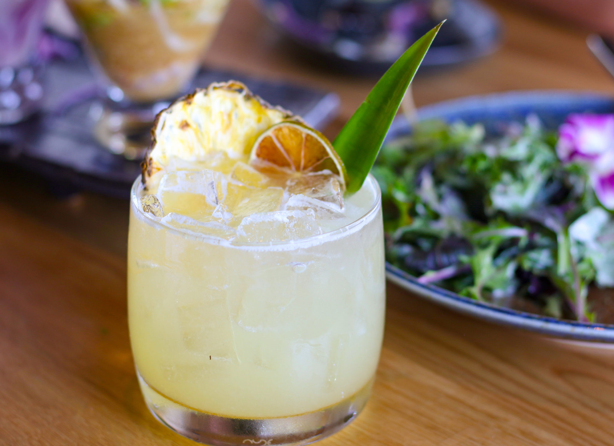 Pisco punch at Ayawaska in Petaluma. (Heather Irwin/Sonoma Magazine)