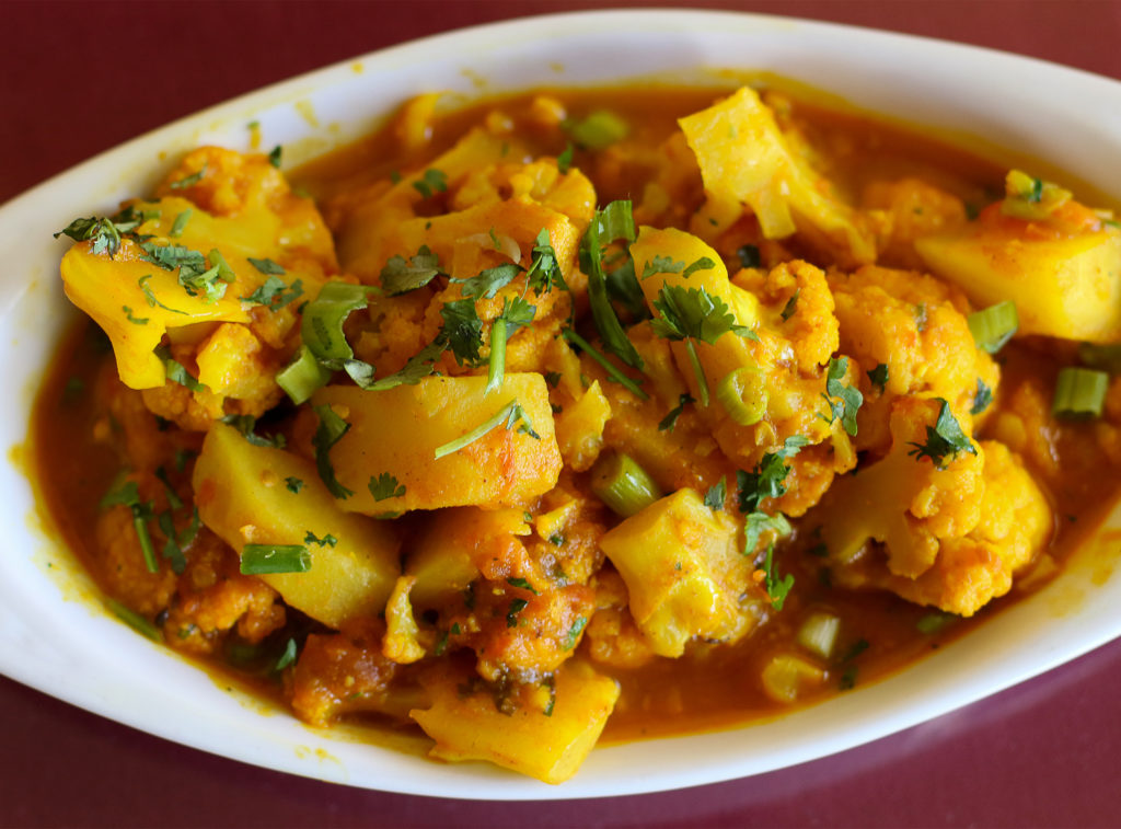 Aloo gobi at Cumin Restaurant in Santa Rosa. Heather Irwin/PD