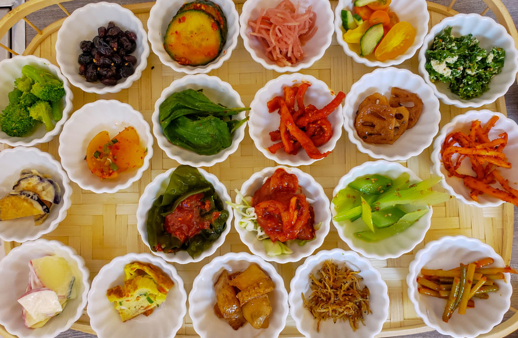 Banchan at Han Bul Korean BBQ in Santa Rosa. Heather Irwin/PD