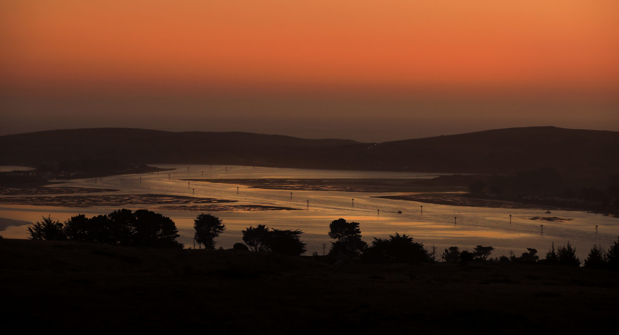 A view of Bodega Bay, Saturday, Nov 23, 2019. (Kent Porter / The Press Democrat) 2019