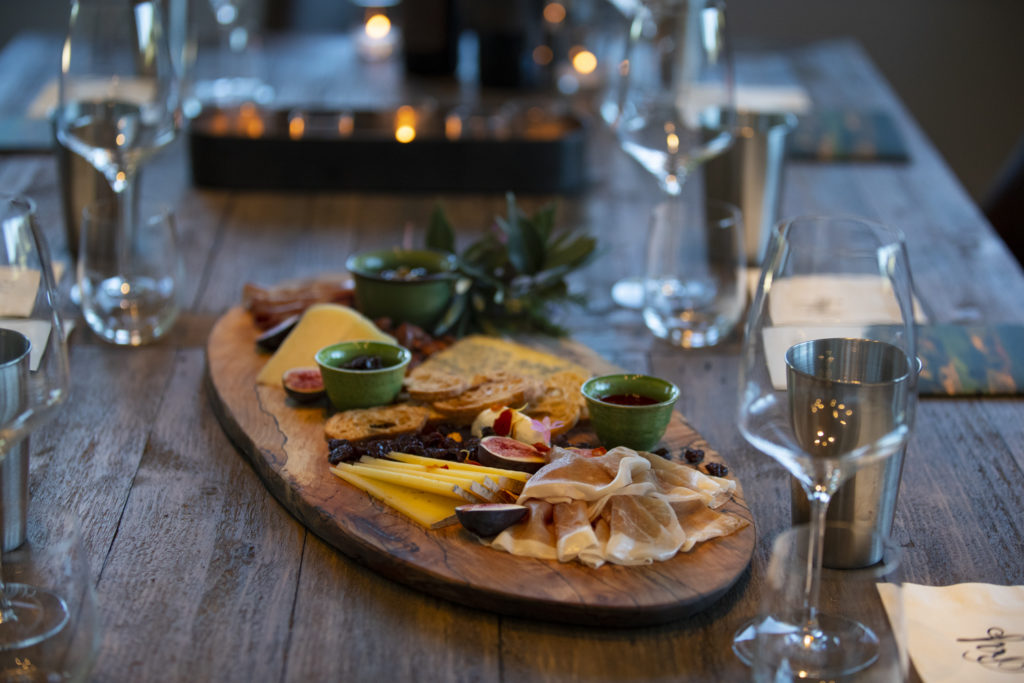 Tasting platter from Robert Young Estate Winery in Alexander Valley. (Robert Young Estate Winery)