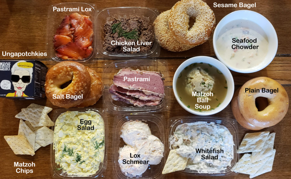 Here's all the yummy takeout from Grossman's Noshery and Bar in Santa Rosa. Heather Irwin/PD