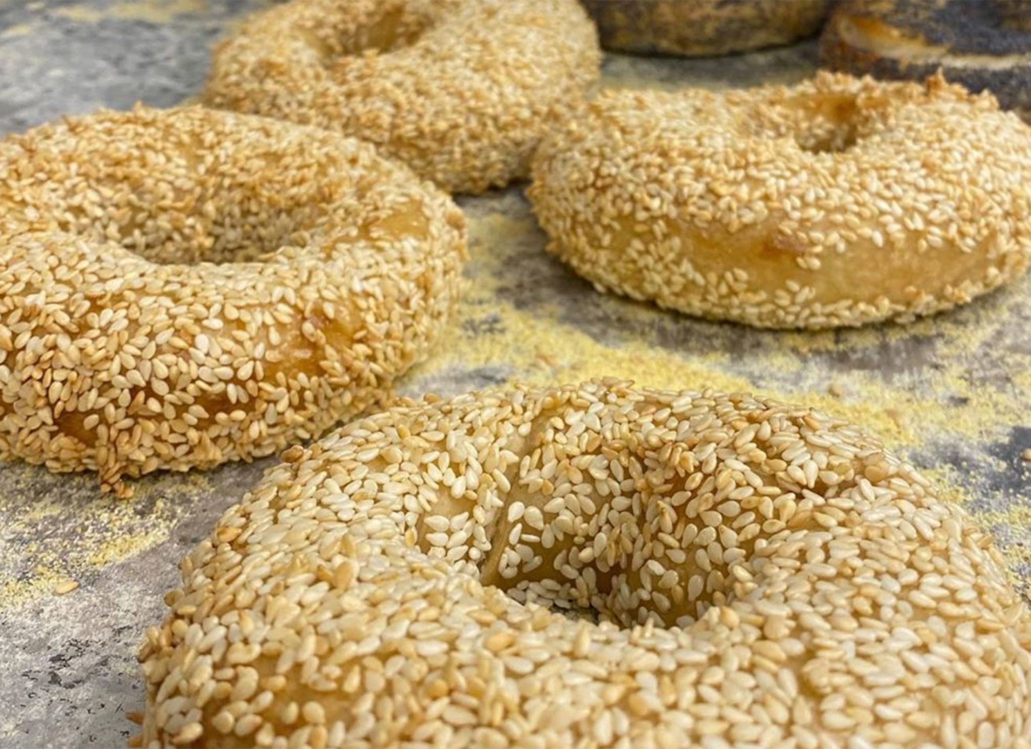 Bagel test batch for Grossman's. Photo: @sandwichcrusher Instagram 