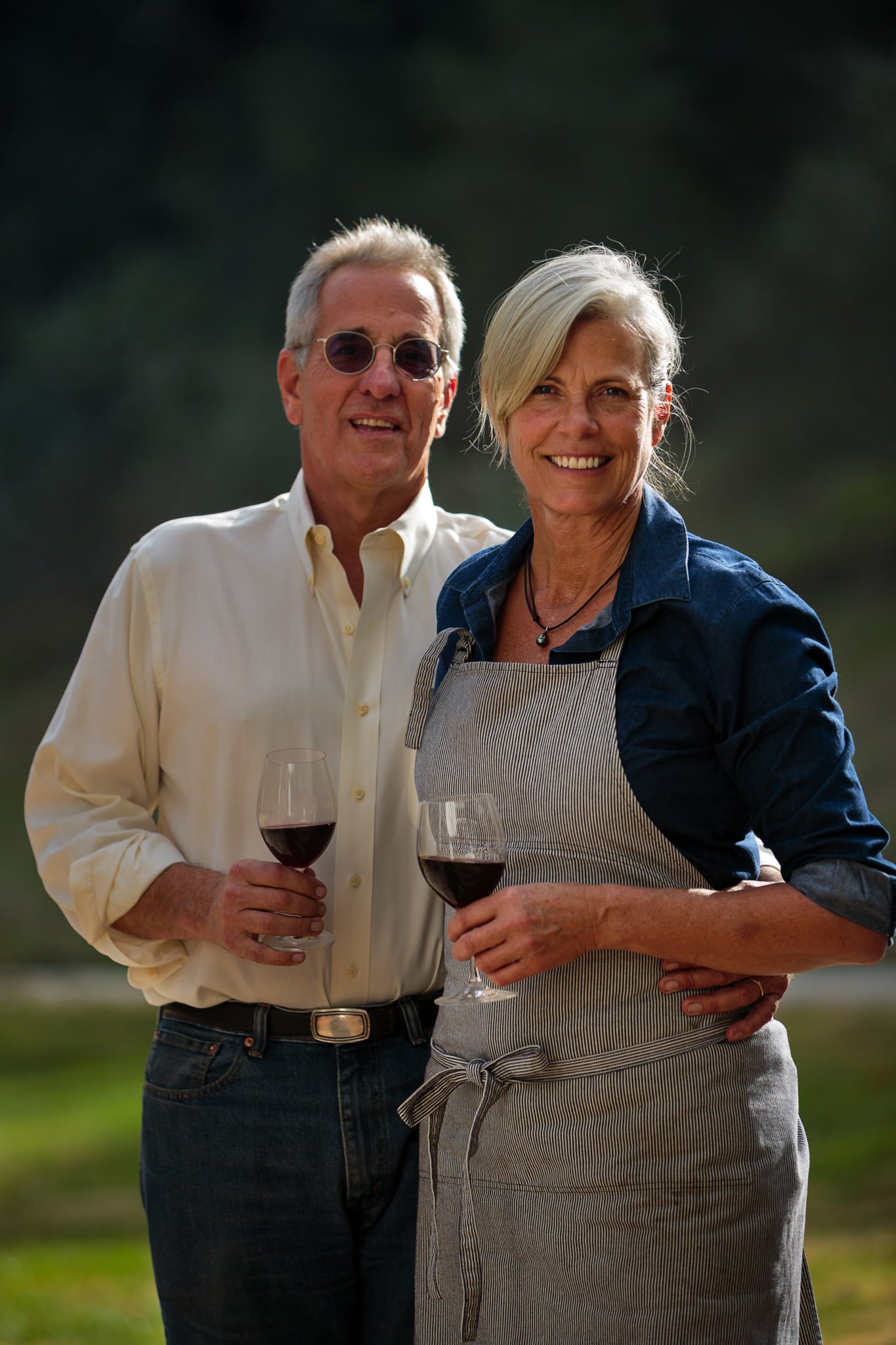 Spring vegetables cooked by Colleen McGlynn of DaVero Farm and Winery With her husband Ridgely Evers