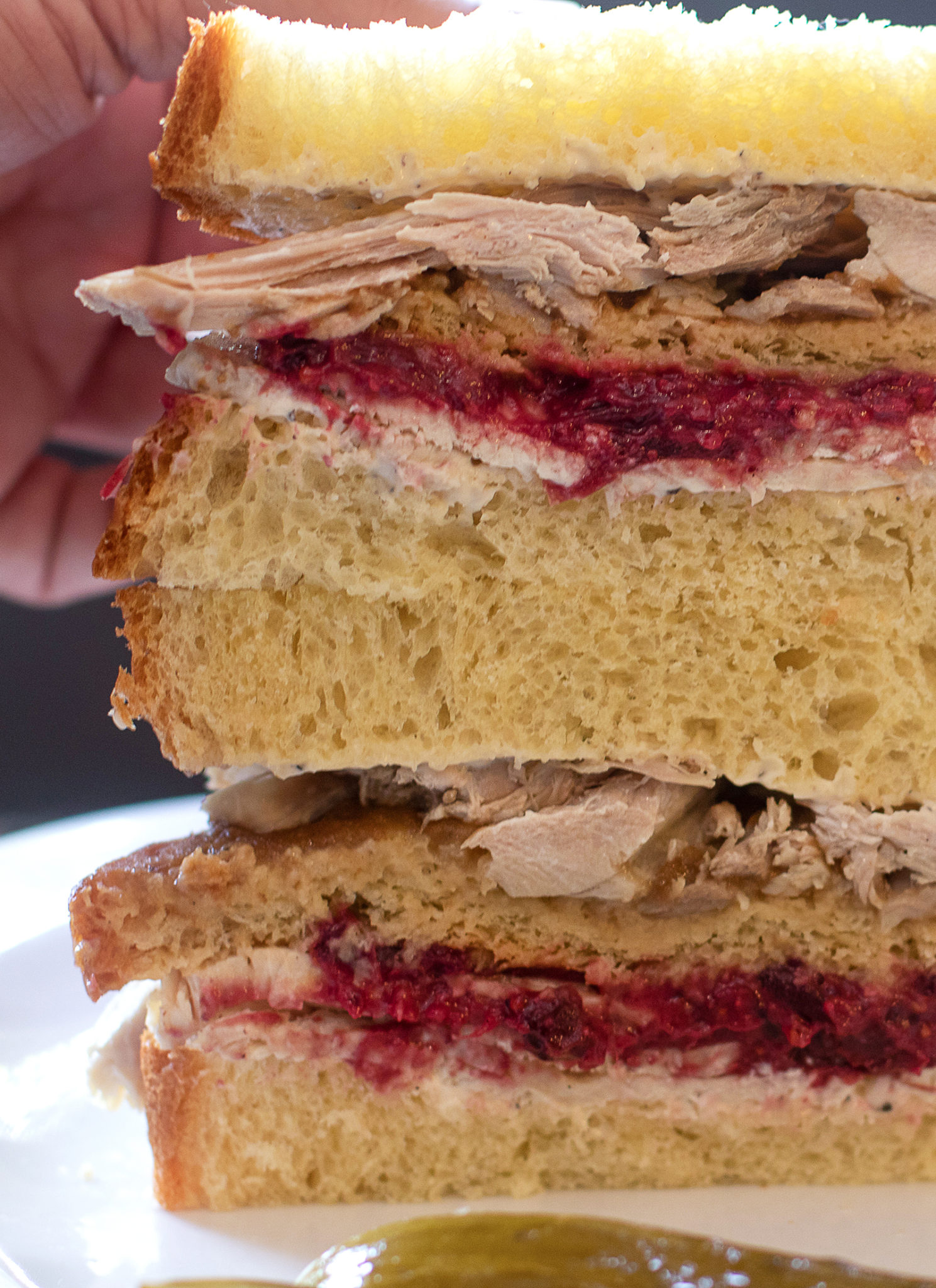 Turkey “moistmaker” sandwich at Grossman’s in Santa Rosa. Heather Irwin/PD