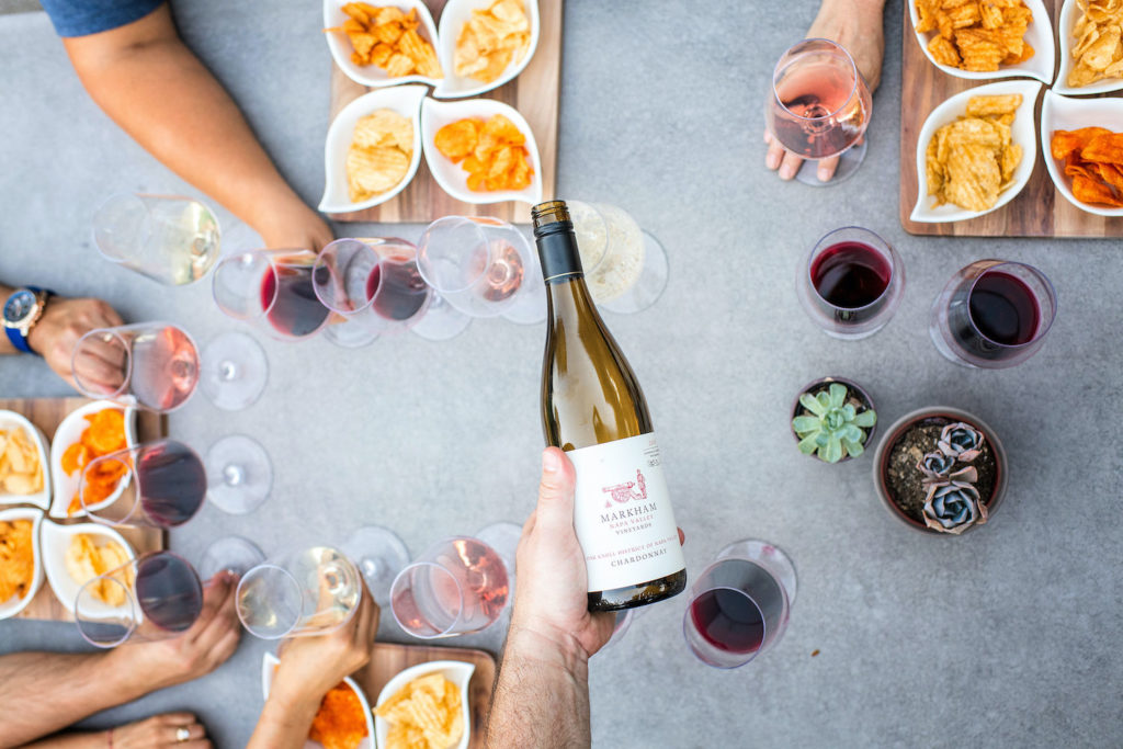 Markham's Sips & Chips tasting is one of three Napa offerings that pairs chips with wine. (Courtesy photo)