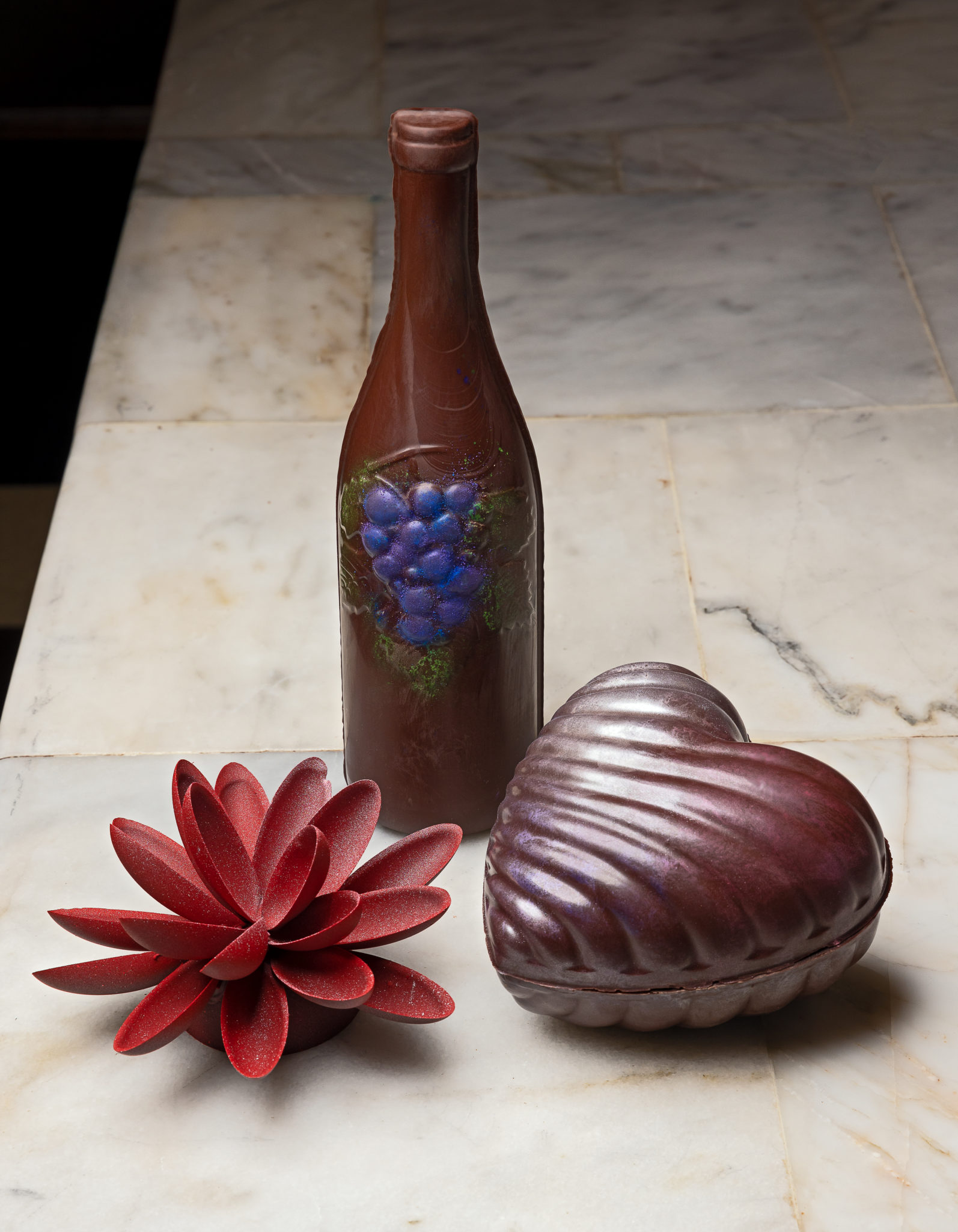 Chocolate creations from Fleur Sauvage in Windsor. (Chris Hardy/Sonoma Magazine)