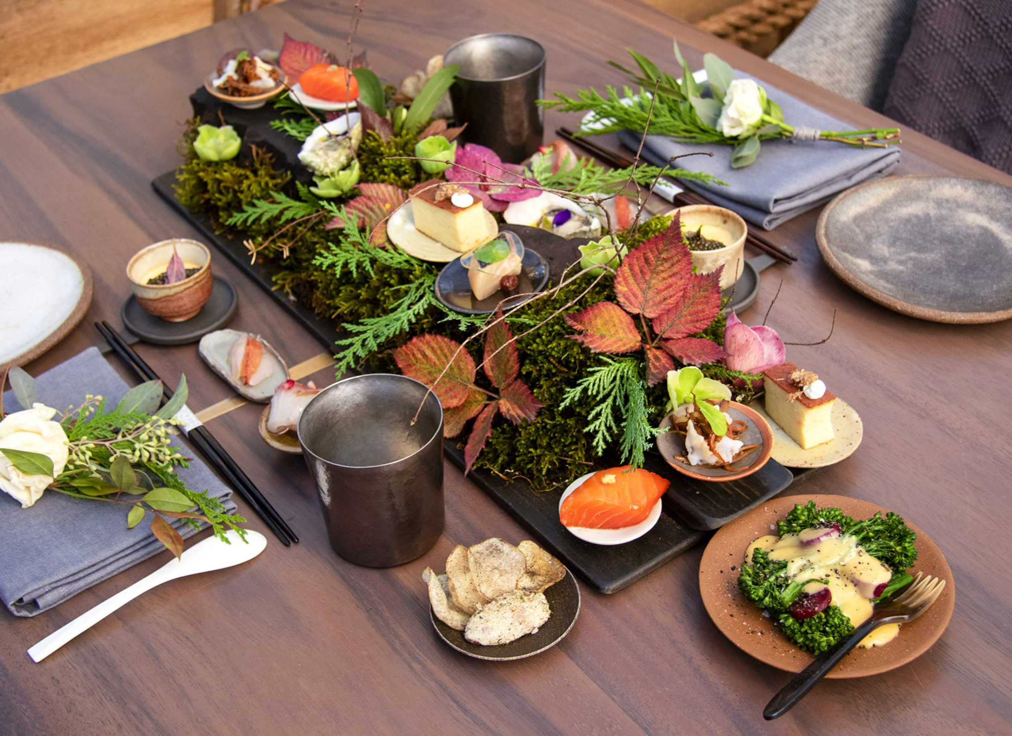 Uzu-San at Single Thread in Healdsburg. (Heather Irwin/Sonoma Magazine)