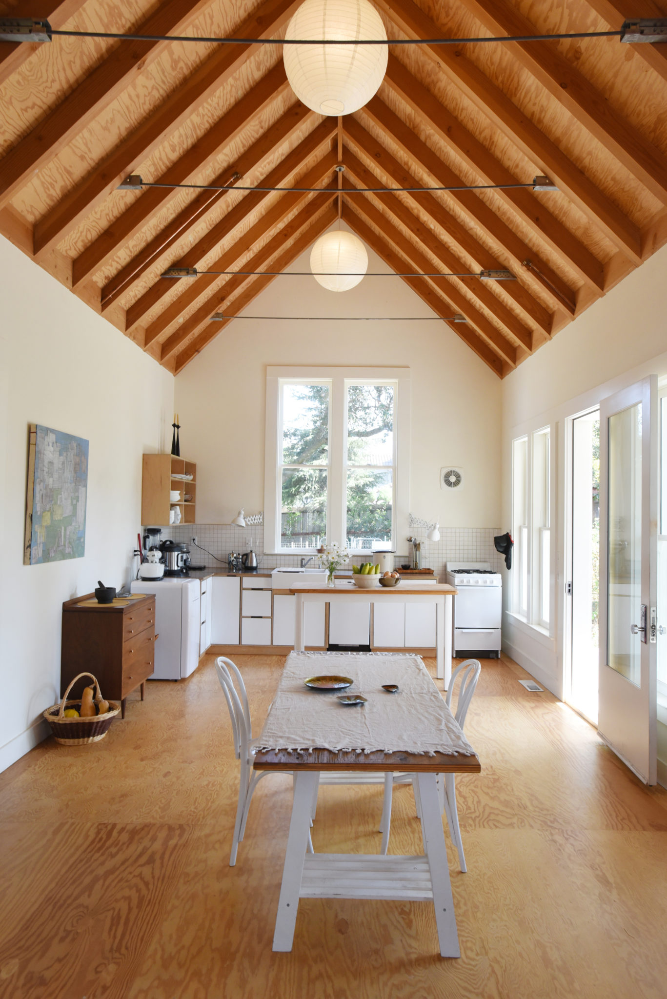 The kitchen area at the home of Alan Good in Petaluma, Calif. on Monday, October 5, 2020. (Photo: Erik Castro/for The Press Democrat)