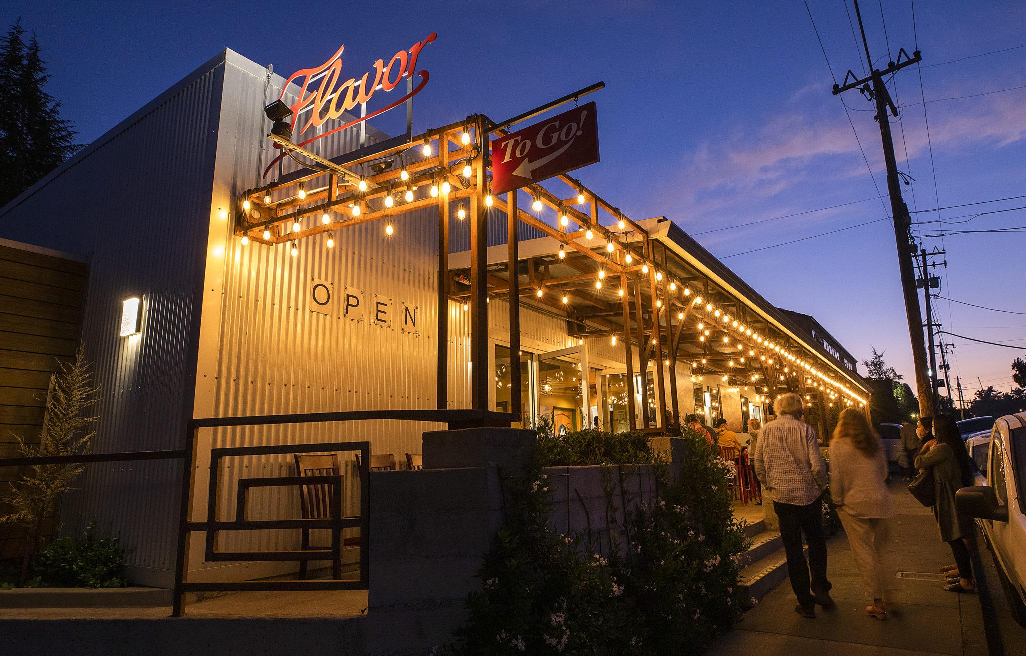 After closing their Santa Rosa courthouse square restaurant in 2016, Flavor Bistro opened in Sebastopol in 2020. (John Burgess/The Press Democrat)