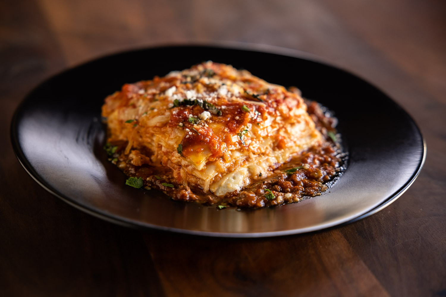 Ten-layer lasagna at Catelli's in Geyserville. (Chris Hardy/for Sonoma Magazine)