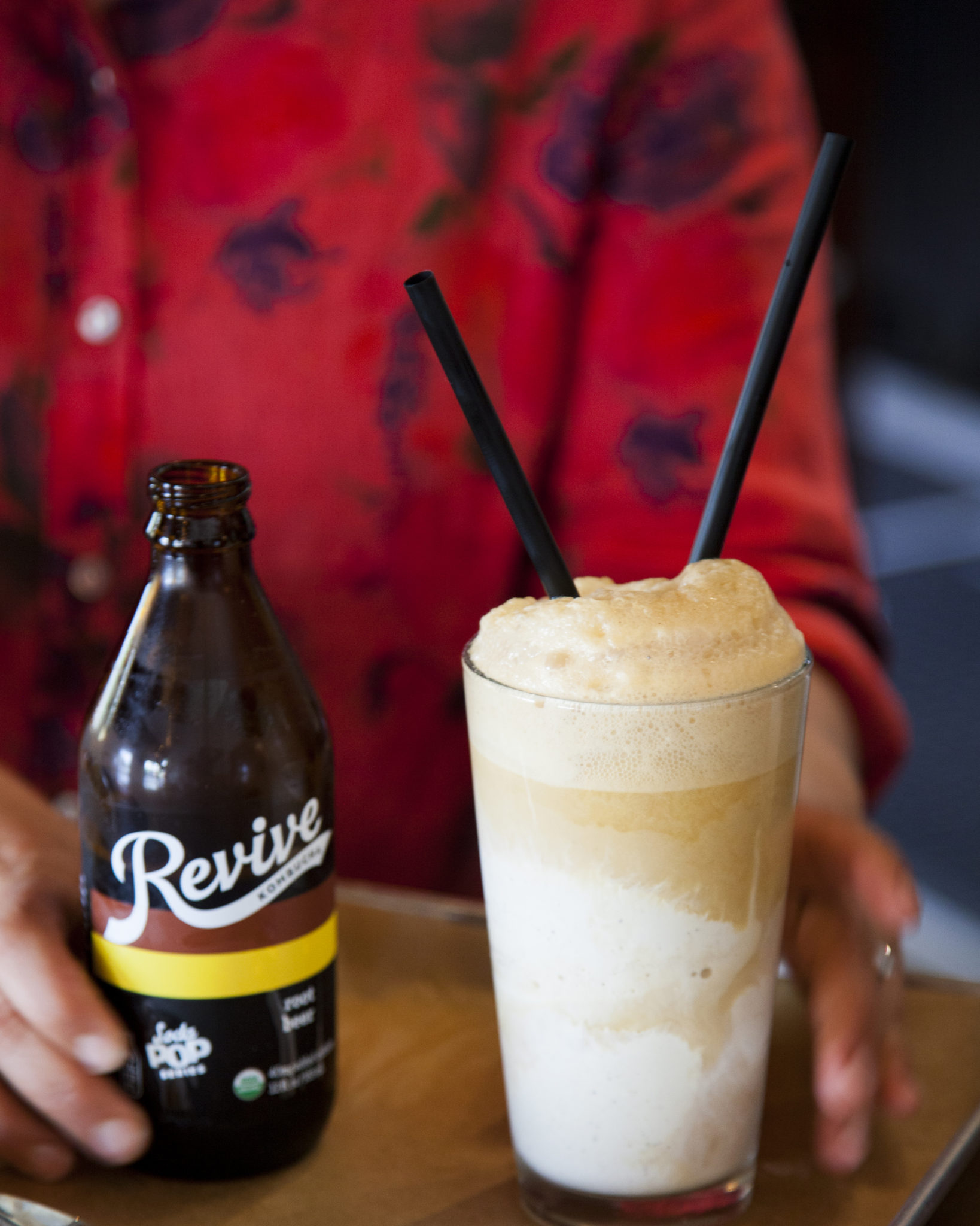 Rootbeer float at Americana Restaurant in Santa Rosa's Railroad Square. Photo Kelsey Joy Photography.