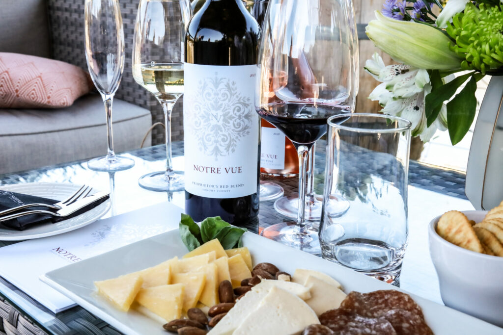 At Notre Vue Estate and Winery in Windsor. (Sonoma County Tourism)