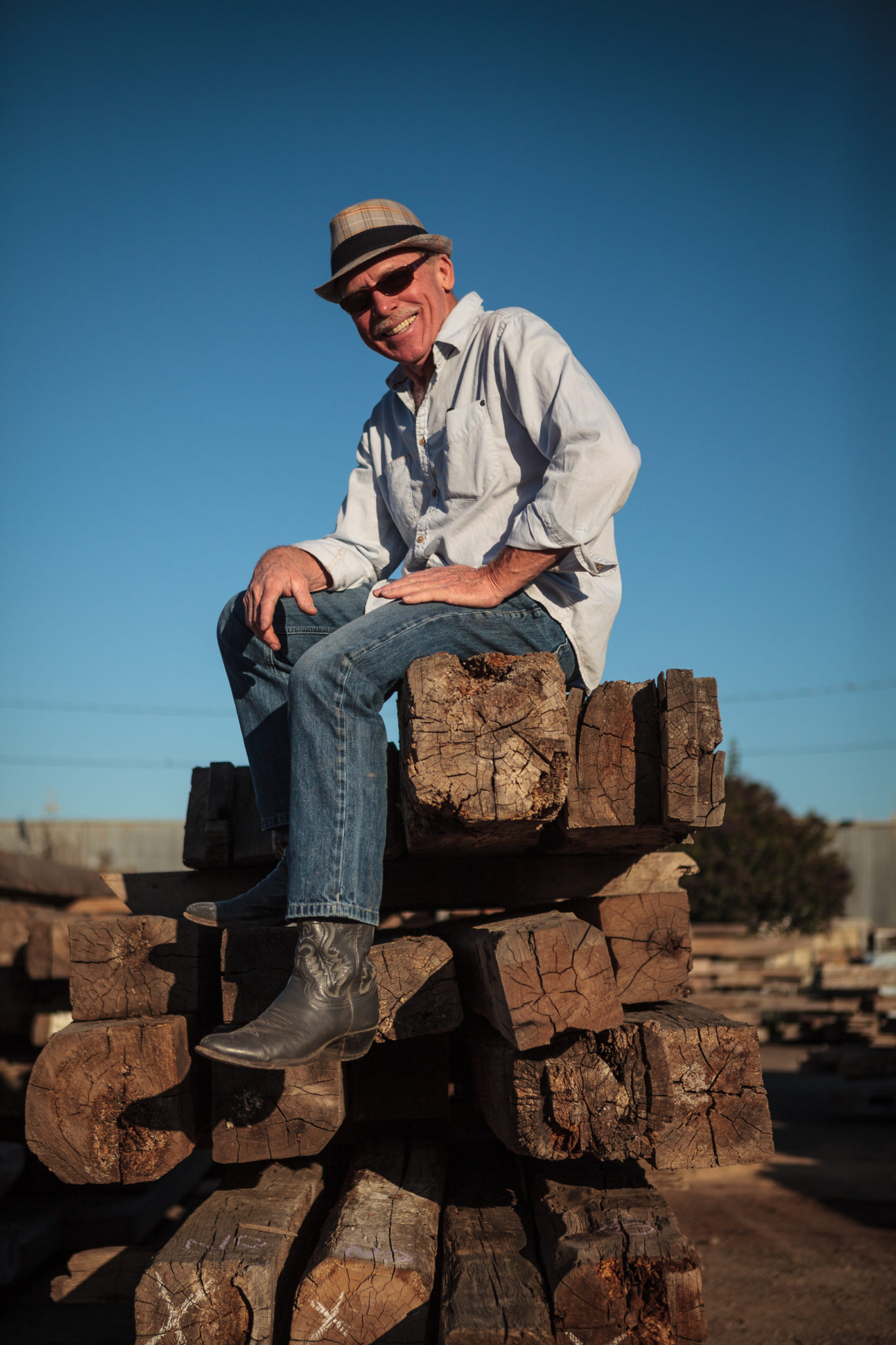 Michael “Bug” Deakin, founder of Heritage Salvage. (Chris Hardy)