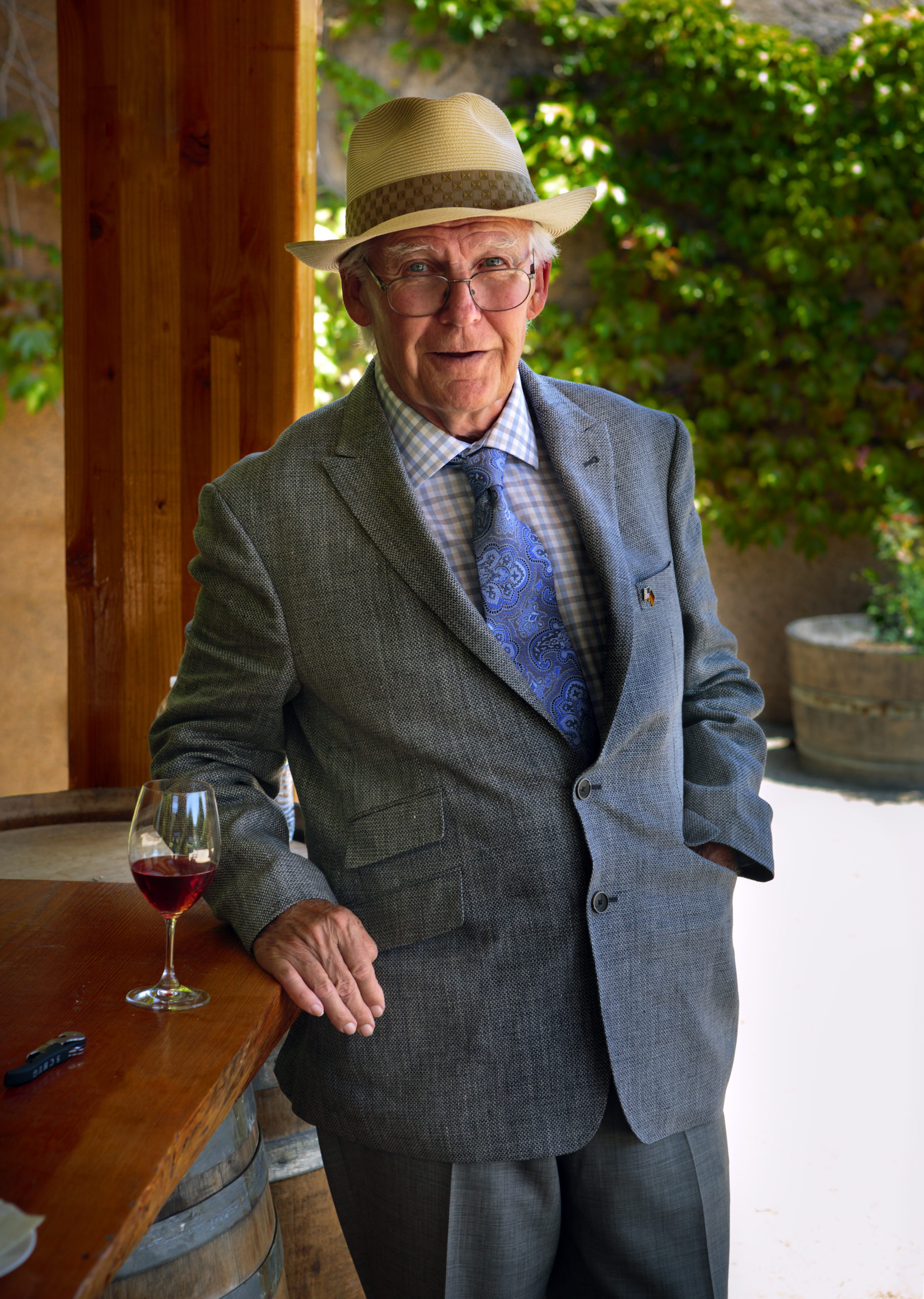 Walter Schug, founder of Schug Carneros Estate Winery in Sonoma. (Chris Hardy)