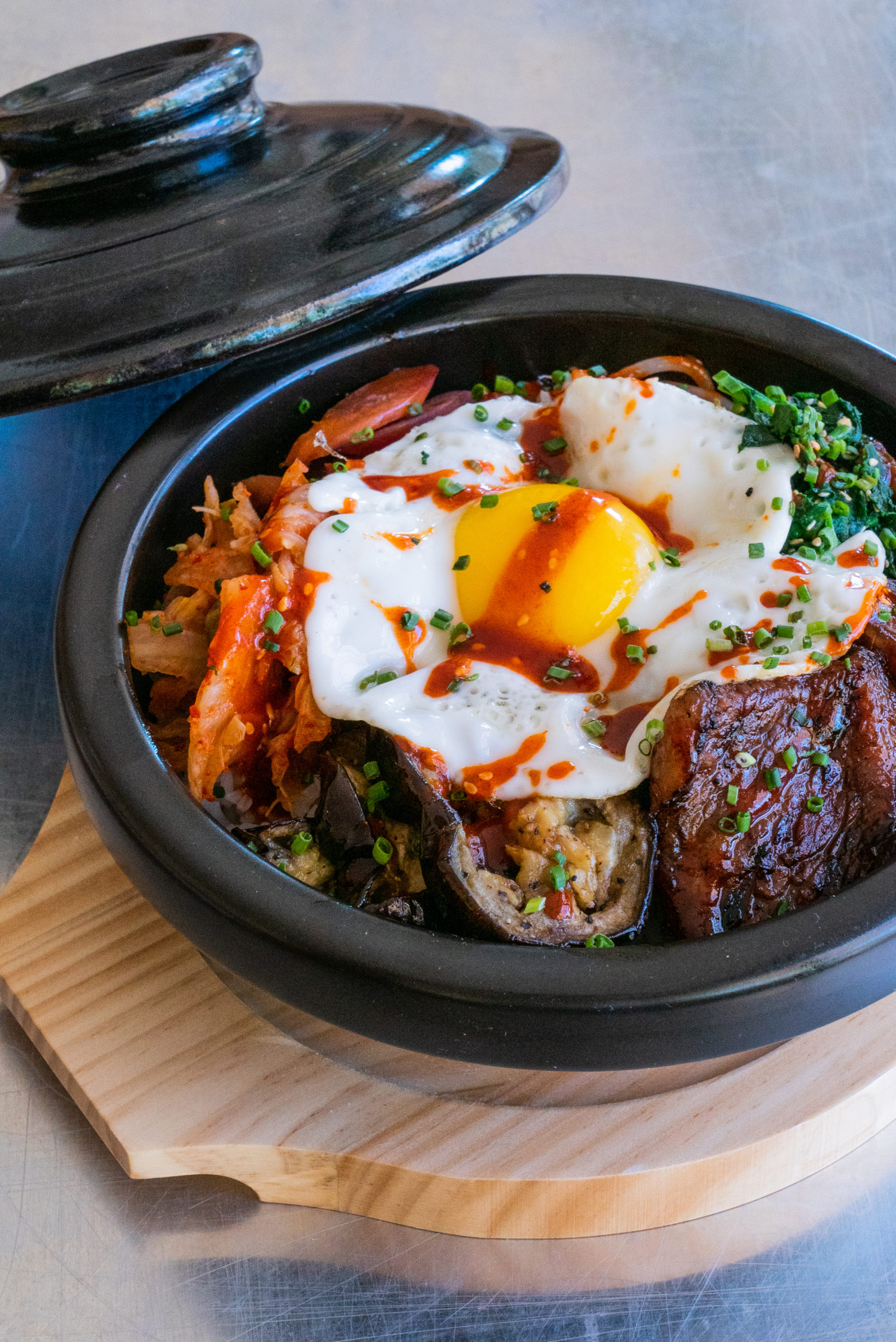 Bibimbap at Lazeaway Club at the Flamingo Resort in Santa Rosa. (Courtesy of Flamingo Resort)