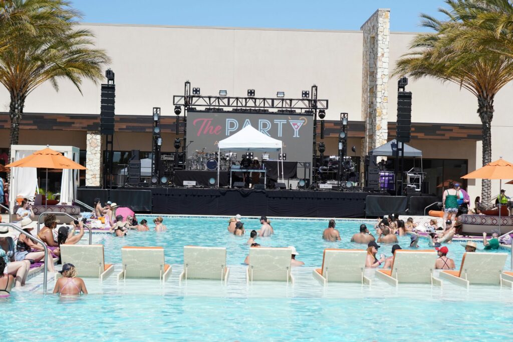 The Graton Resort & Casino's outdoor pool during The Party at Graton Pool series in Rohnert Park. (Graton Resort & Casino)