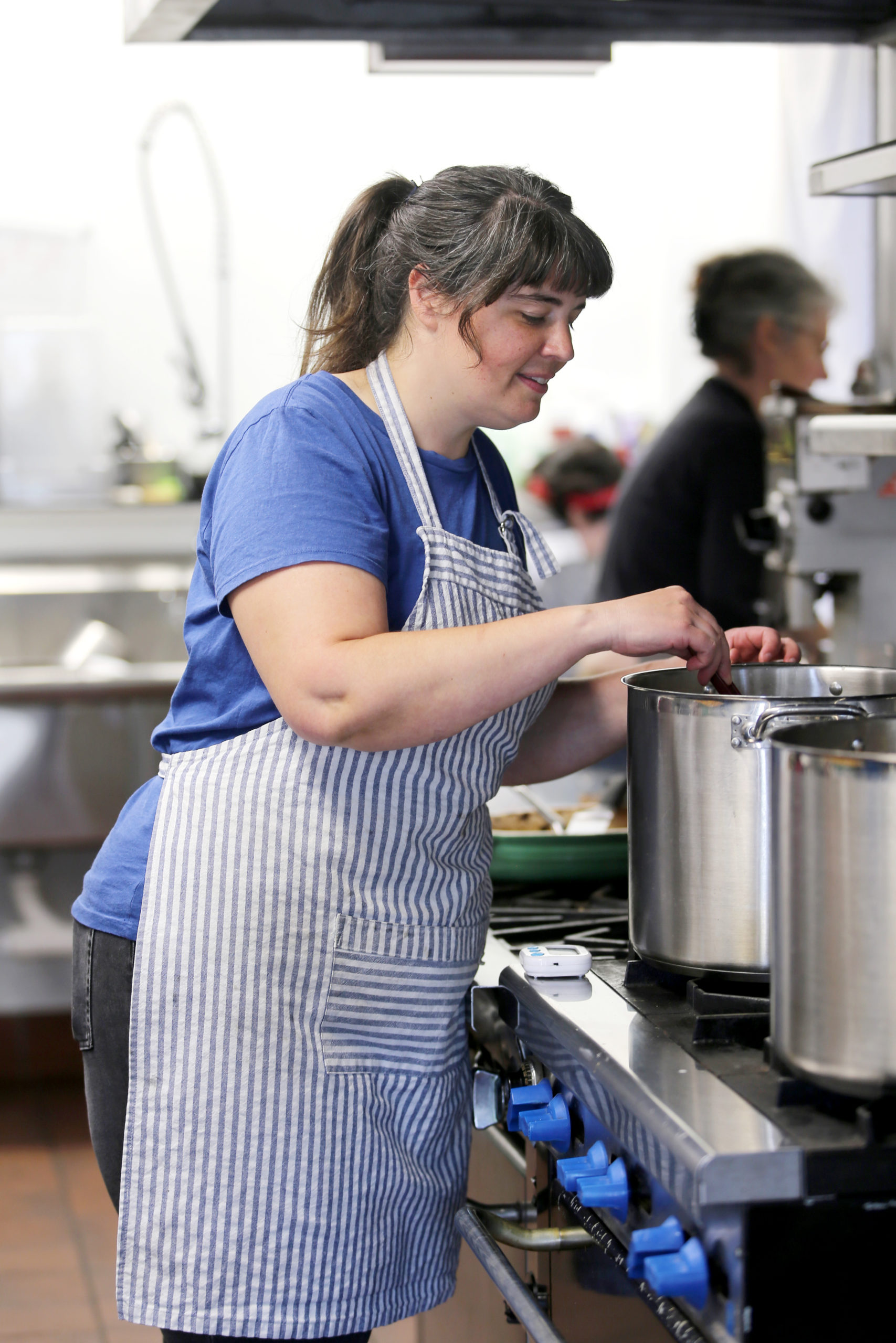 Chef Joni Davis at Miracle Plum in Santa Rosa, Calif., on Tuesday, July 6, 2021.(Beth Schlanker/The Press Democrat)