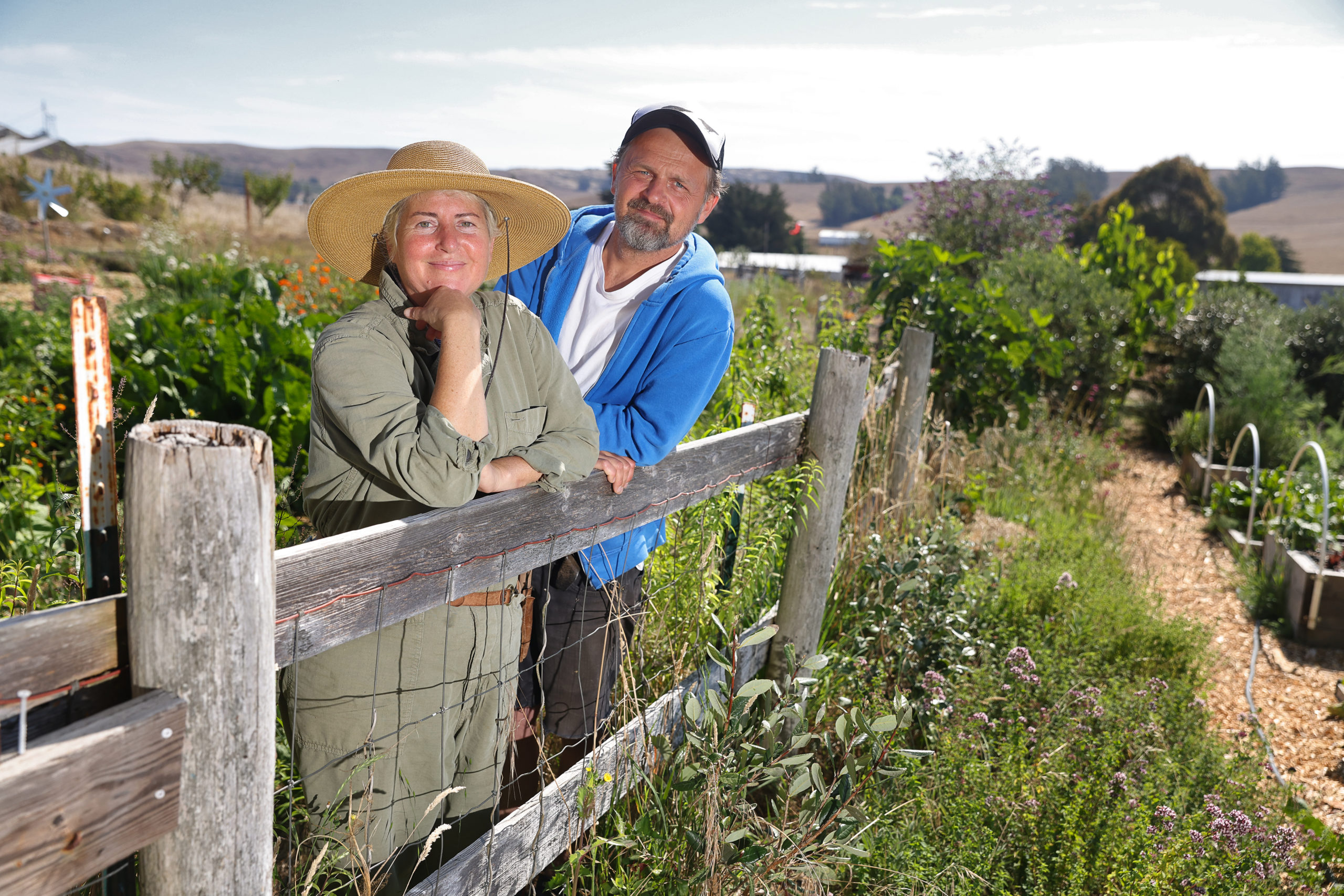 Veva Edelson and Karel Sidorjak are the proprietors of Piano Farm in Bloomfield. (Christopher Chung/ The Press Democrat)