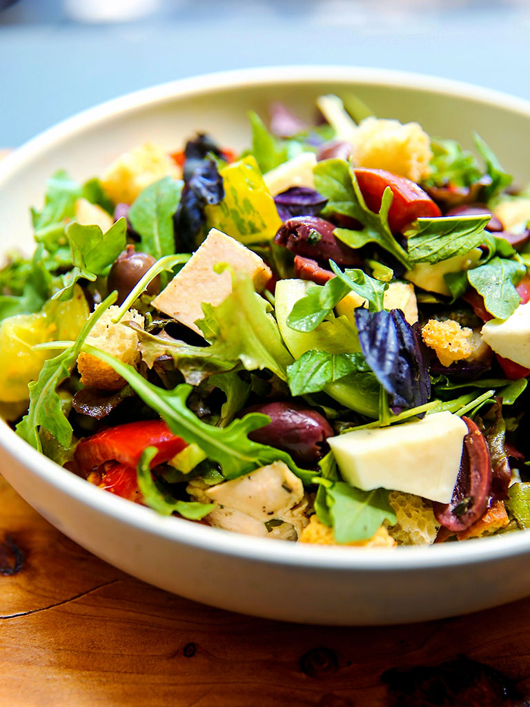 Panzanella salad at Stellina Pronto in Petaluma. Courtesy photo.