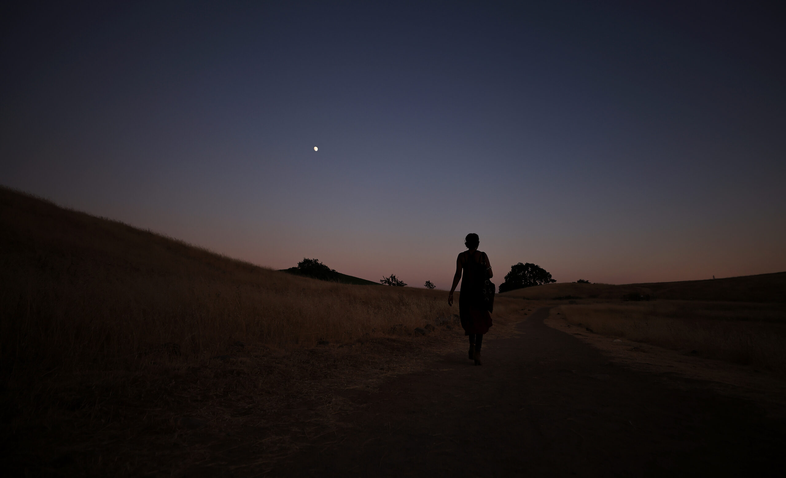 Shugri Sahl spent the earlier part of her life as a nomad, traveling the desert in Somalia where she was born. Now 47, a mother of 3 and a nurse, she often hikes Crane Regional Park near Rohnert Park for solace and emotional therapy, Tuesday, July 20, 2021. (Kent Porter / The Press Democrat) 2021