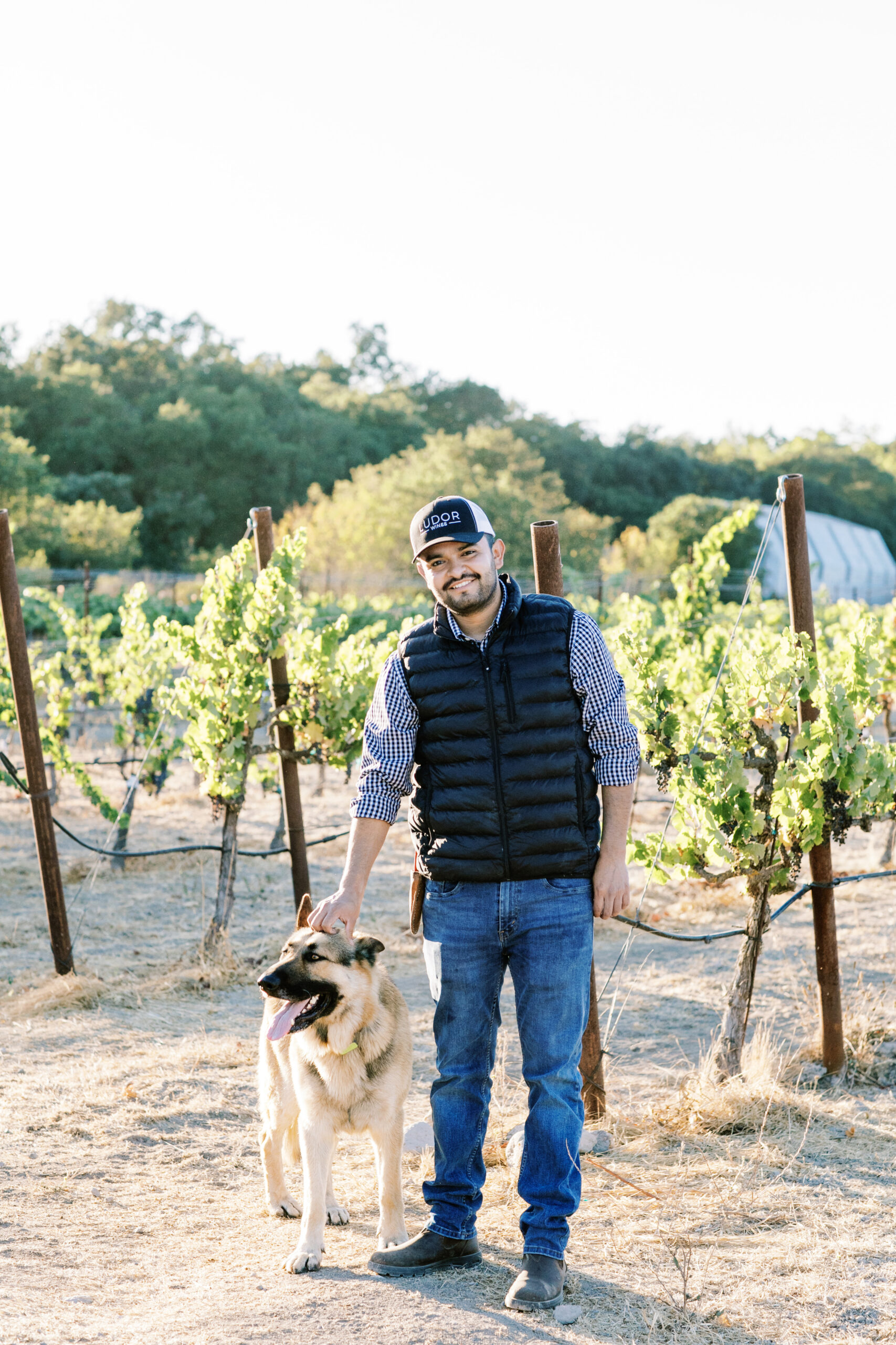 Winemaker Salvador De La Cruz. (Eileen Roche/for Sonoma Magazine)