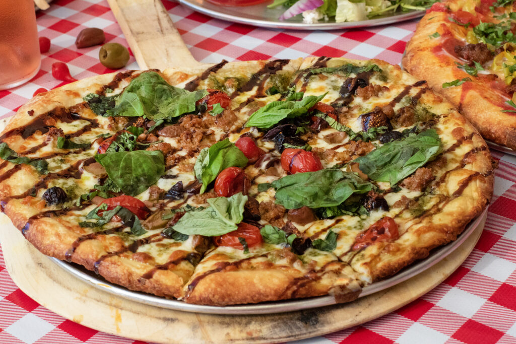 Get Pizza with a Greek Twist at New Santa Rosa Restaurant