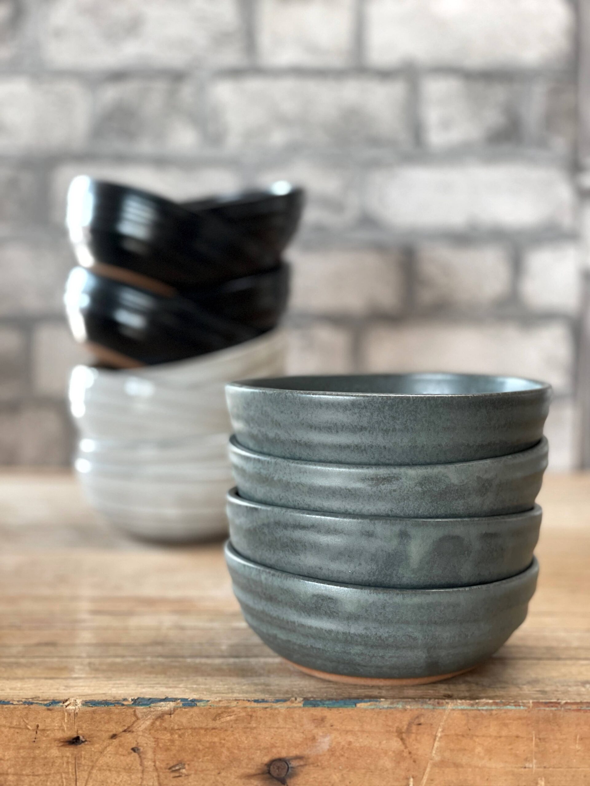 Ceramic bowls for sale at Stockhome restaurant in Petaluma. (Courtesy of Stockhome)